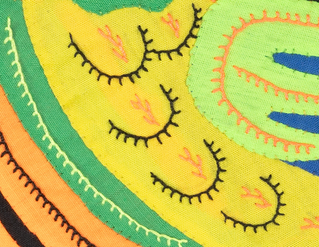 Yellow Orange And Green Bird Molita