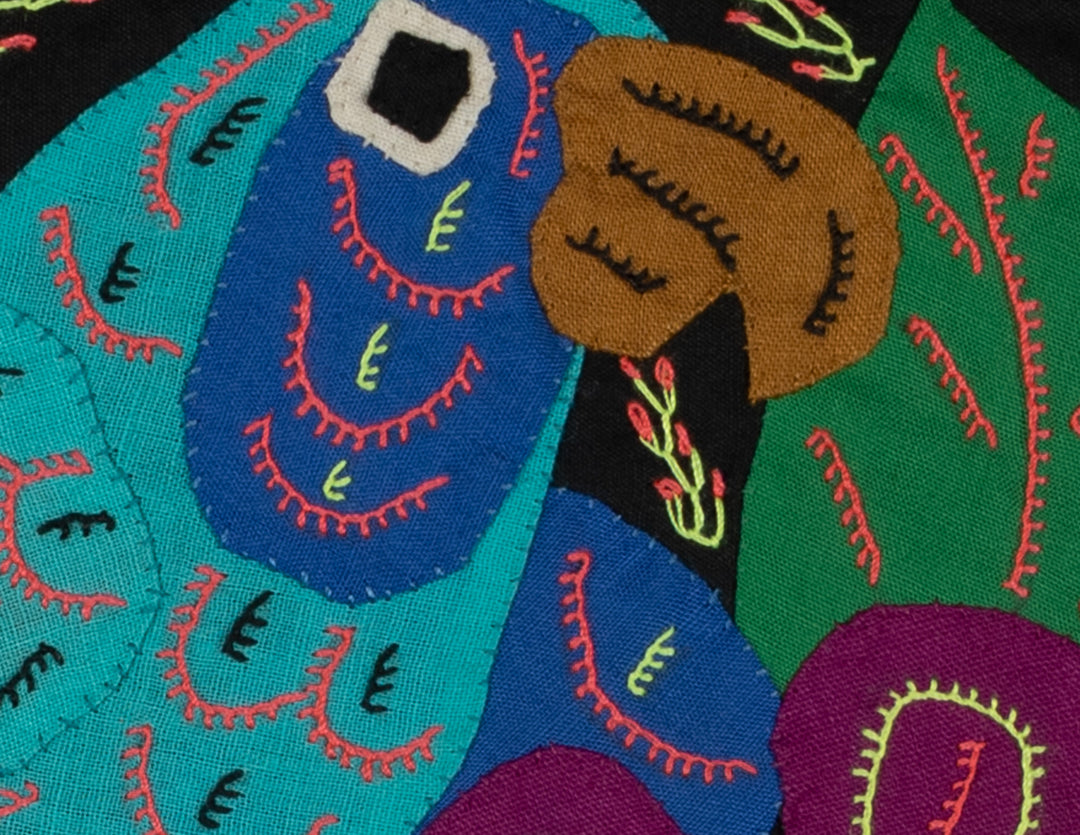 Multi-Color Parrot Bird Blue And Orange Molita