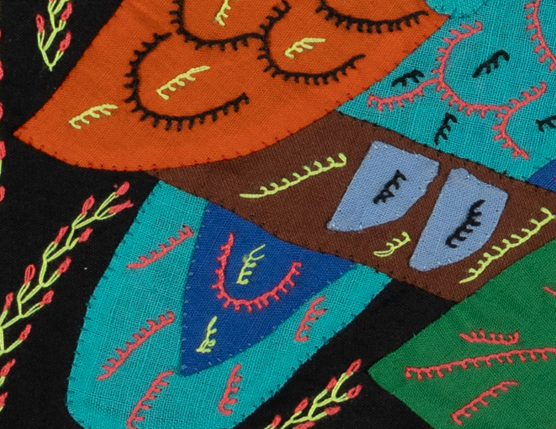 Multi-Color Parrot Bird Blue And Orange Molita