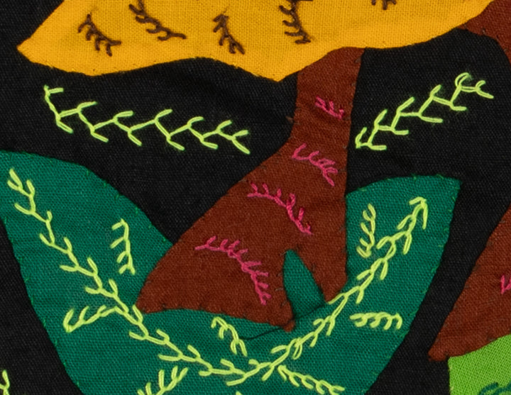 Multi-Color Water Bird Brown And Yellow Molita