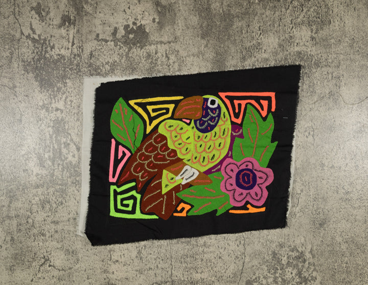 Multi-Color Bird Green And Purple Molita