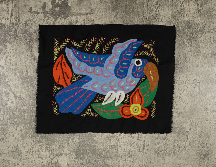 Multi-Color Bird Blue Molita