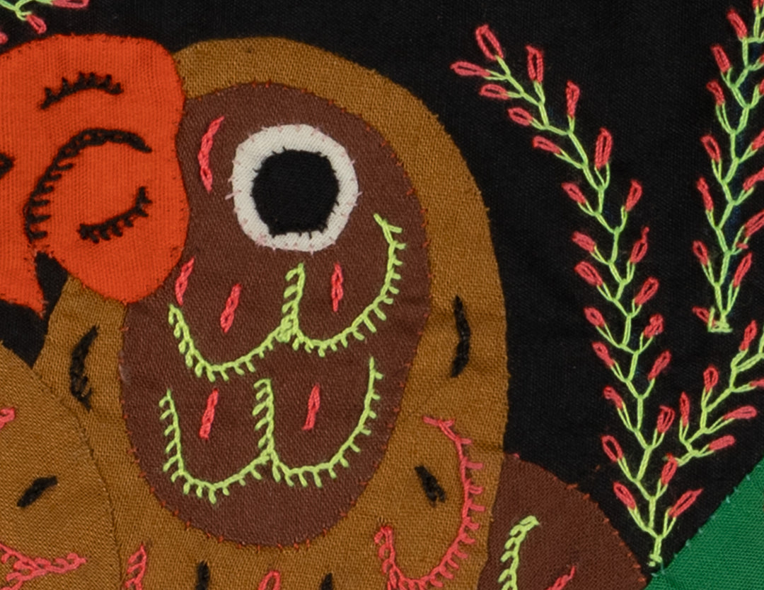 Multi-Color Parrot Bird Pink And Brown Molita