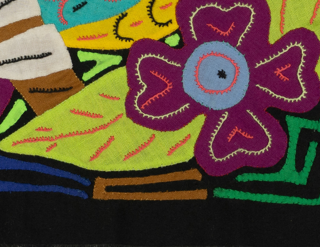 Multi-Color Toucan Bird Blue And Purple Molita