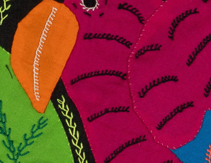 Multi-Color Parrot Bird Blue And Red Molita