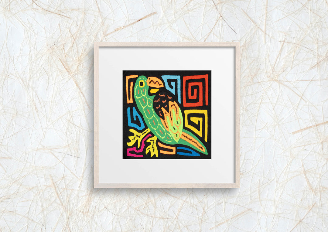 Green Parrot Bird Molita