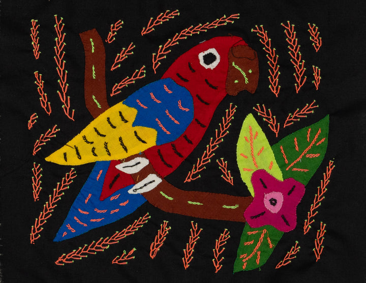 Multi-Color Parrot Bird Red And Blue Molita