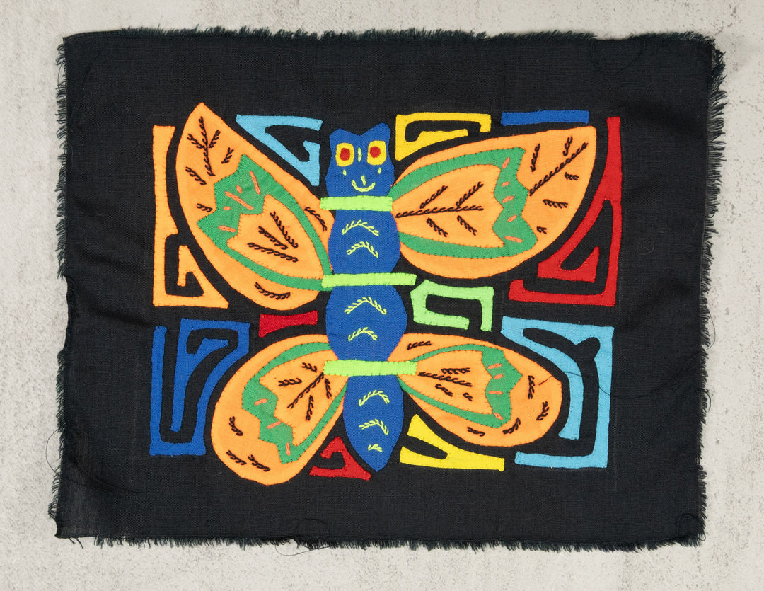 Orange And Blue Butterfly Molita