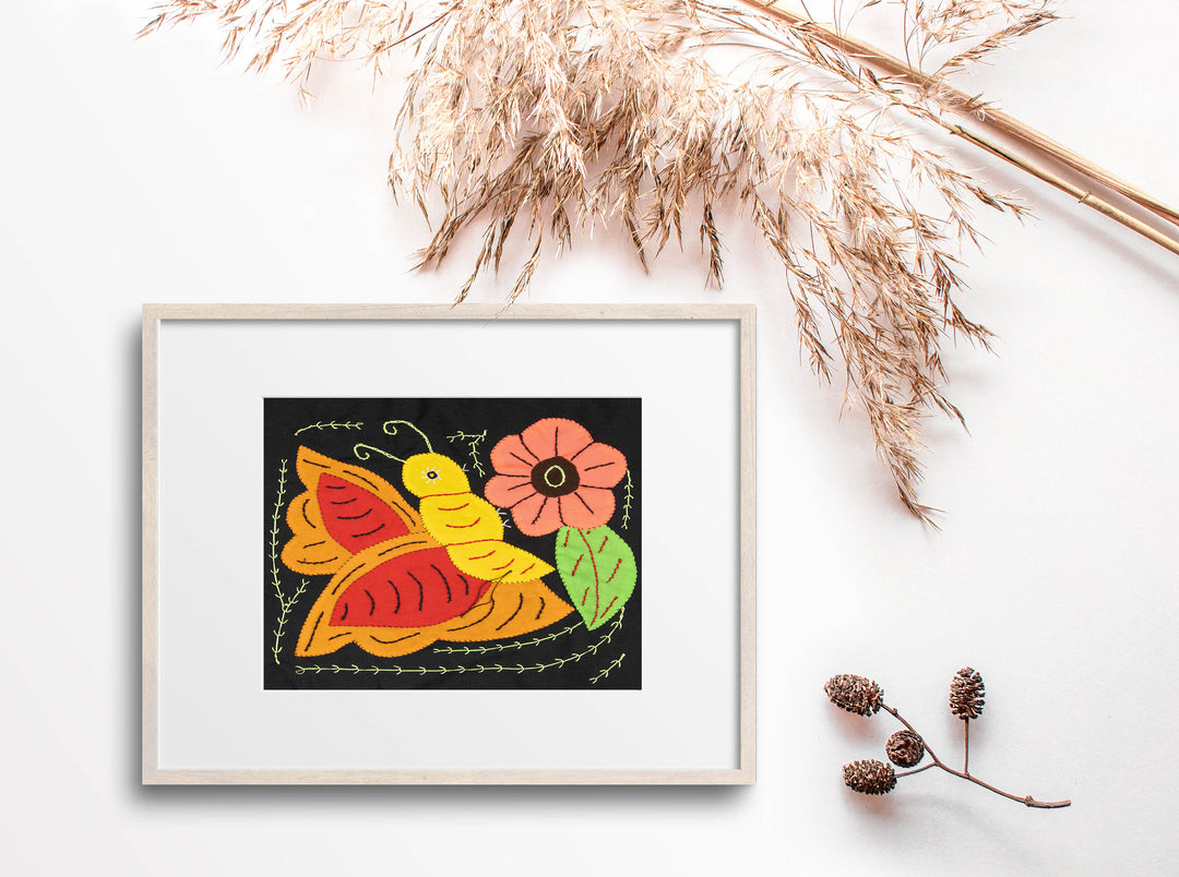Orange Red And Yellow Butterfly Molita