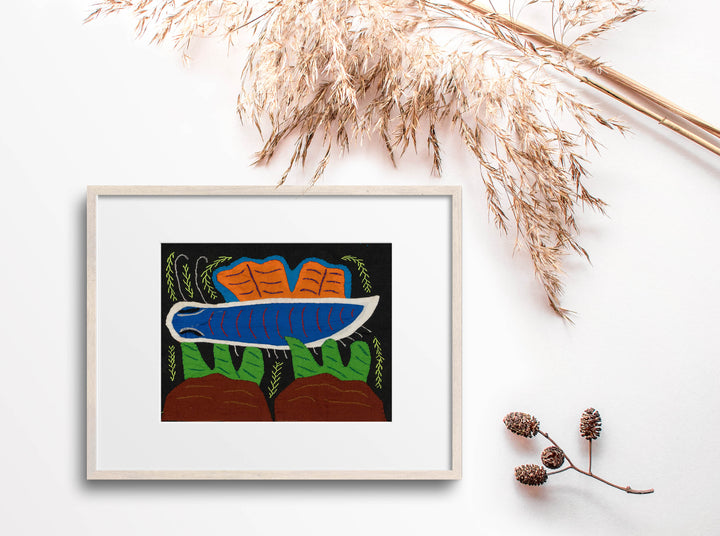 Multi-Color Butterfly Blue And Green Molita