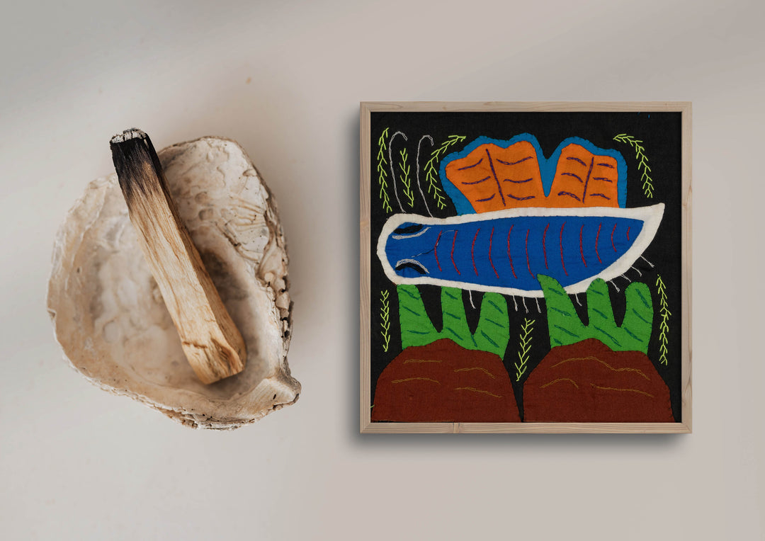 Multi-Color Butterfly Blue And Green Molita