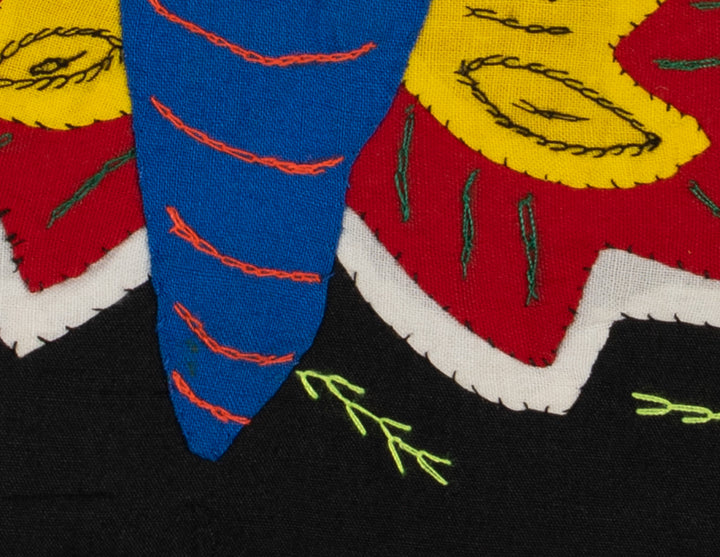 Multi-Color Butterfly Red Yellow And Blue Molita