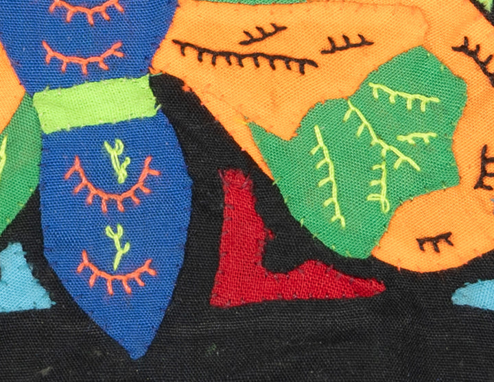 Orange Green And Blue Butterfly Molita