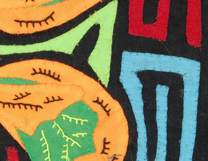 Orange Green And Blue Butterfly Molita