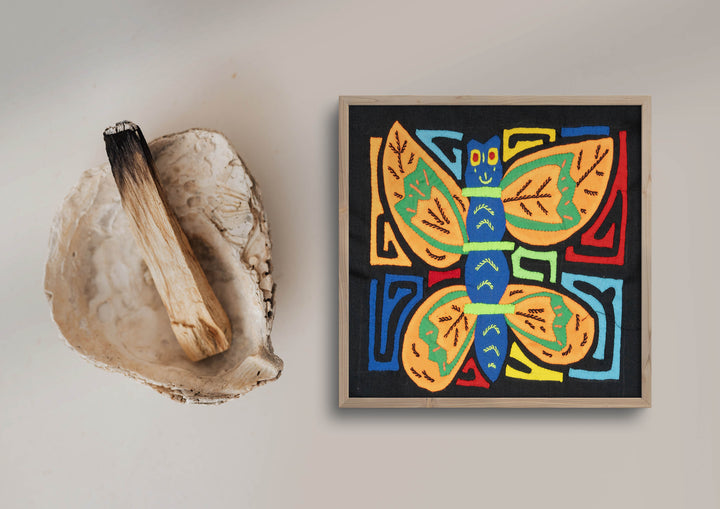 Orange And Blue Butterfly Molita