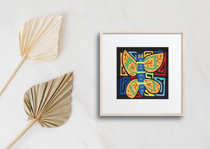 Orange And Blue Butterfly Molita