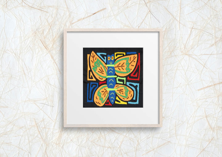 Orange And Blue Butterfly Molita