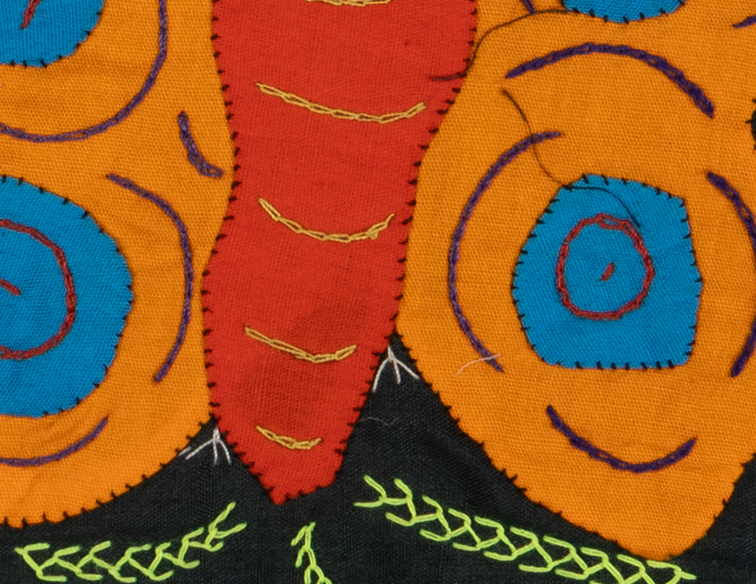 Multi-Color Butterfly Red Orange And Blue Molita