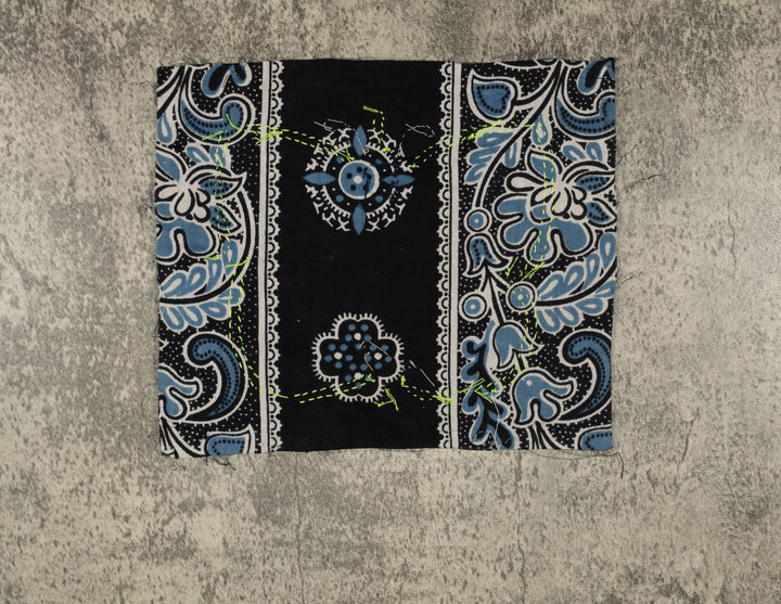 Multi-Color Butterfly Red Orange And Blue Molita