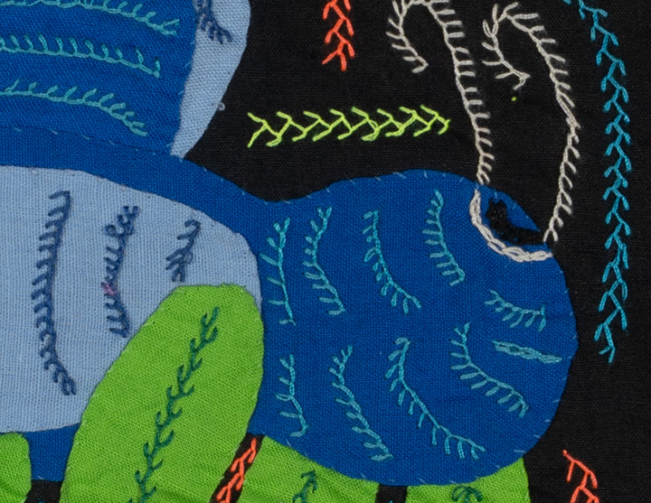 Multi-Color Butterfly Blue And Green Molita