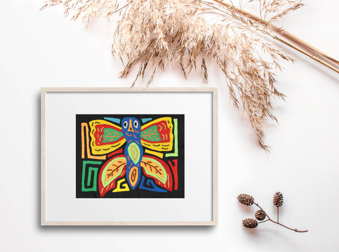 Multicolor Butterfly Molita