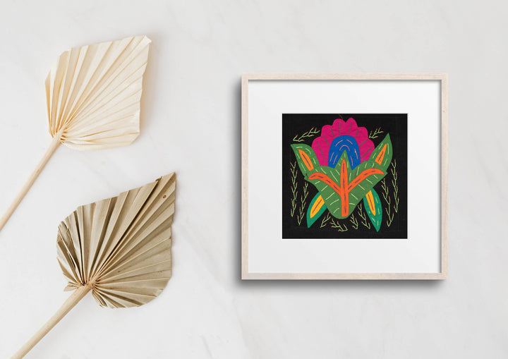 Strange Multicolor Flower Molita