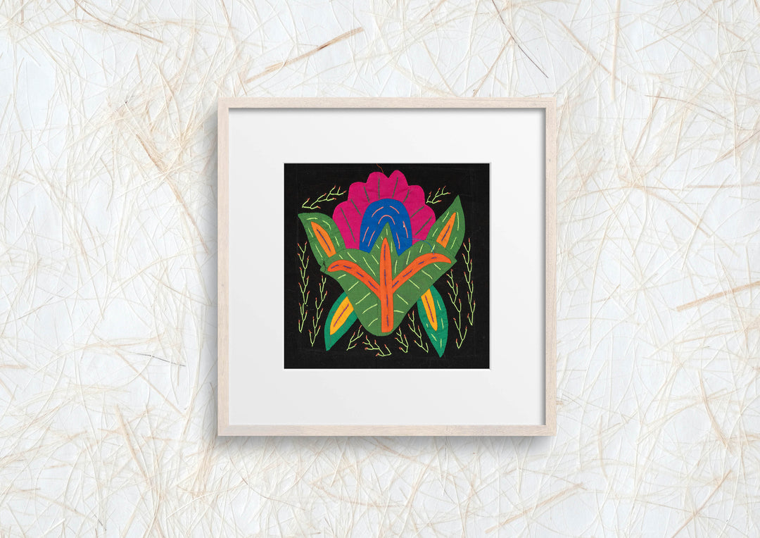 Strange Multicolor Flower Molita