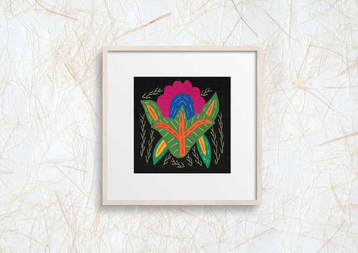 Strange Multicolor Flower Molita