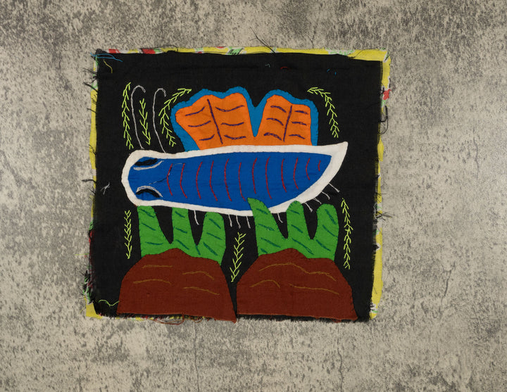 Multi-Color Butterfly Blue And Green Molita