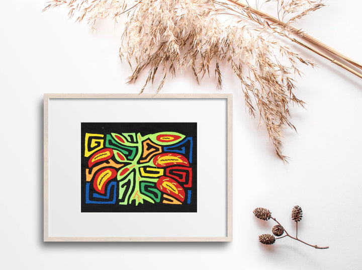 Red Green And Yellow Gorgeous Flower Molita