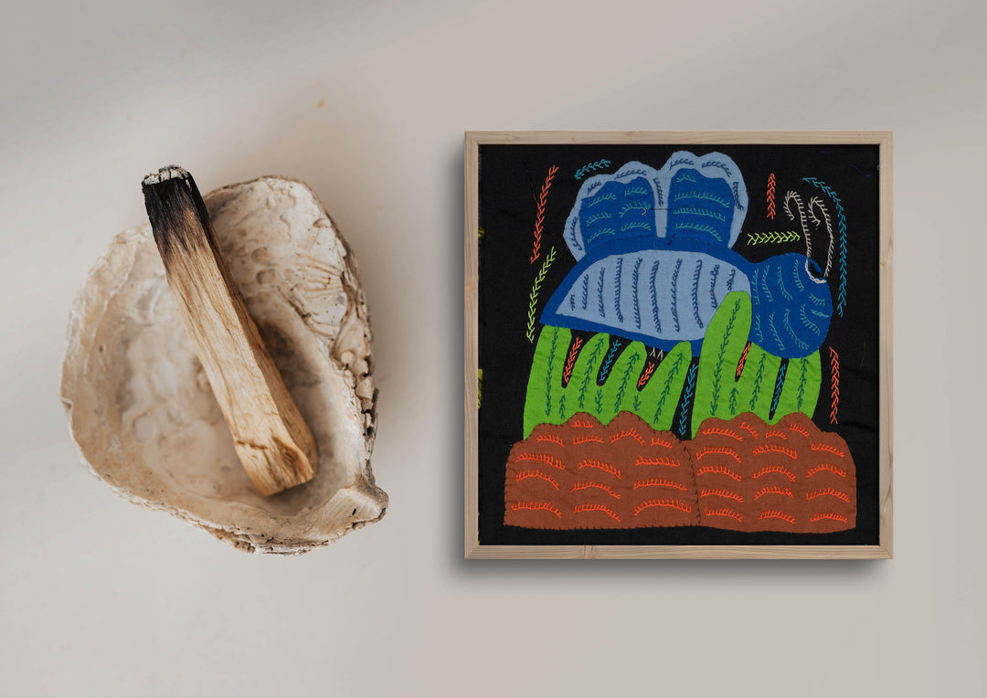 Multi-Color Butterfly Blue And Green Molita