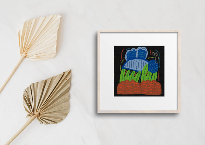 Multi-Color Butterfly Blue And Green Molita