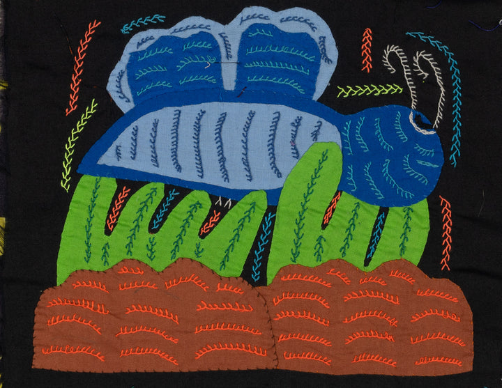 Multi-Color Butterfly Blue And Green Molita