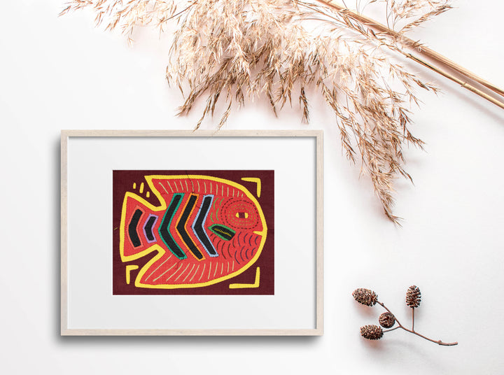 Red And Yellow Fantasy Fish Molita