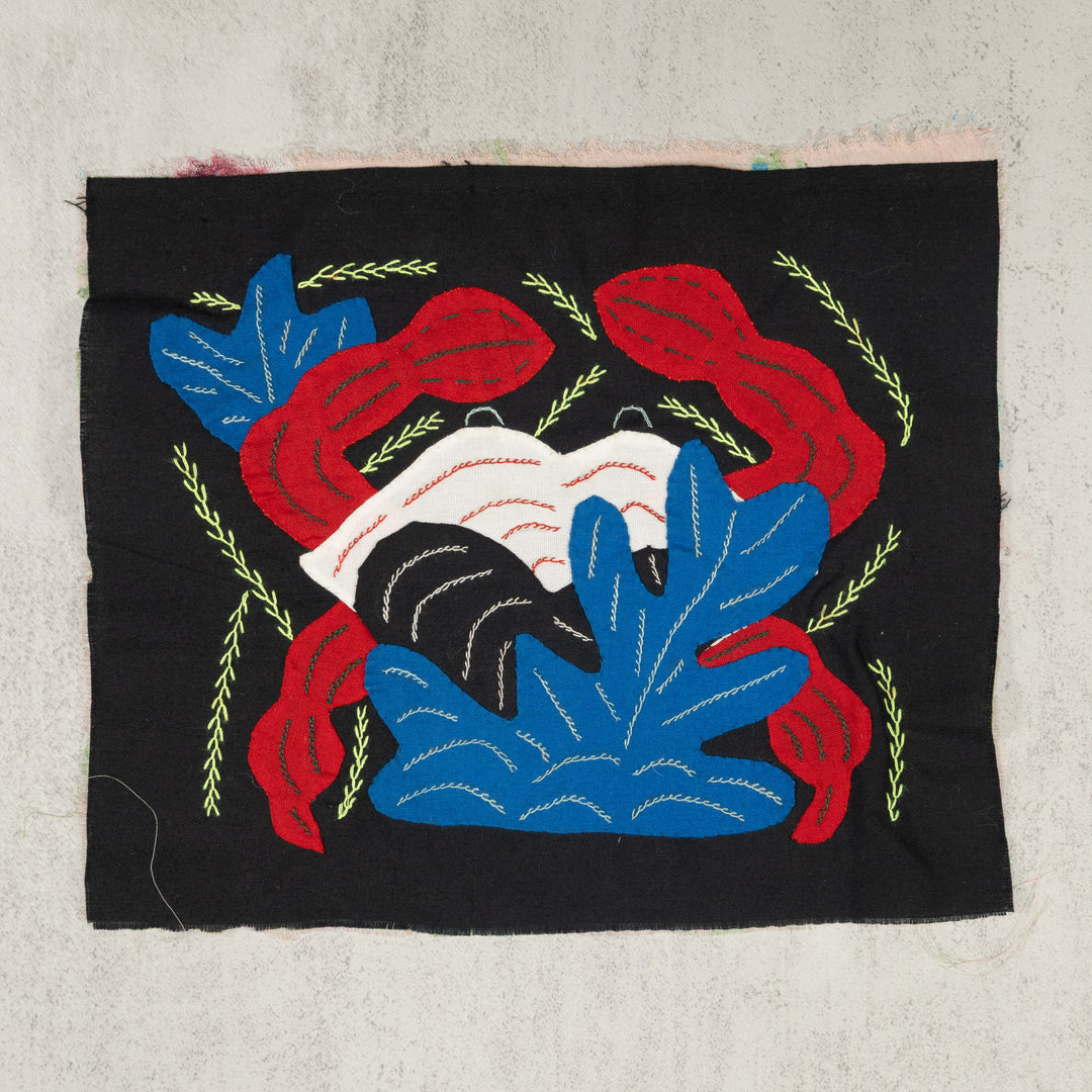 Red White And Blue Fantasy Crab Molita