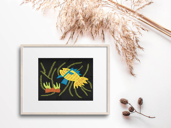 Blue And Yellow Fantasy Fish Molita