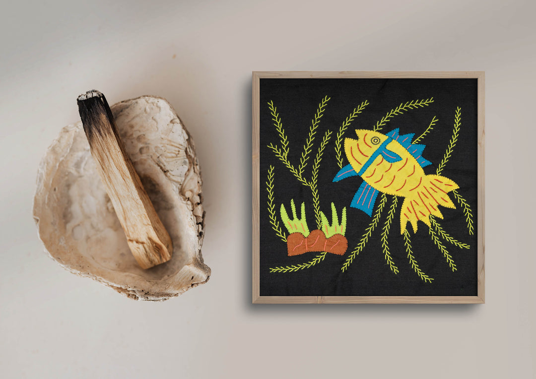 Blue And Yellow Fantasy Fish Molita