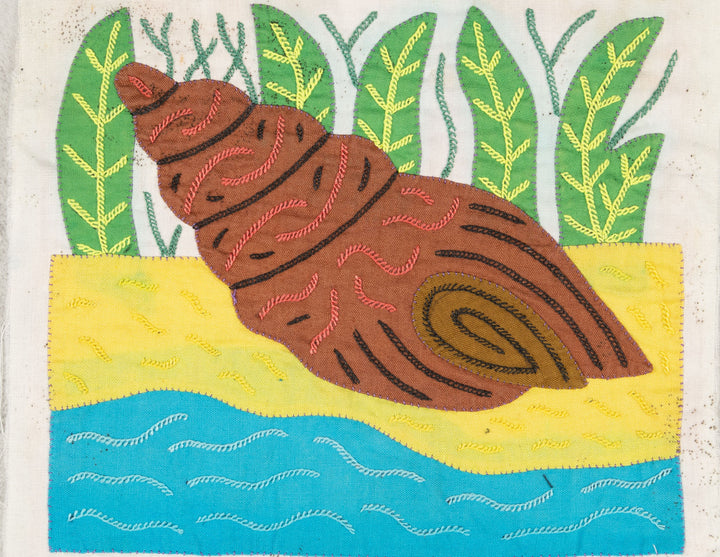 Brown And Yellow Fantasy Seashell Molita