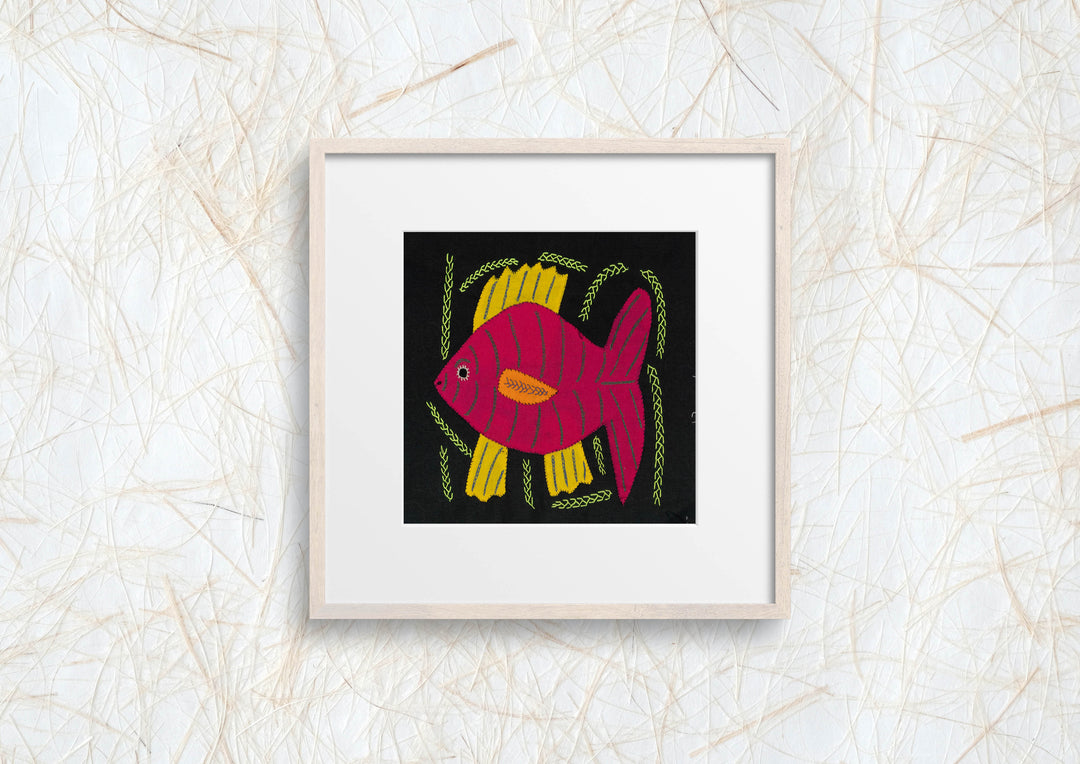 Multi-Color Ocean Fish Yellow And Red Molita