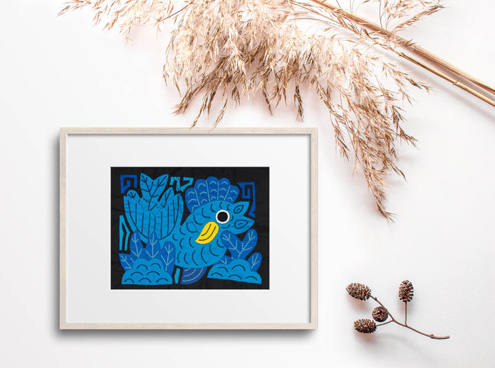 Bold Blue Fantasy Fish Molita