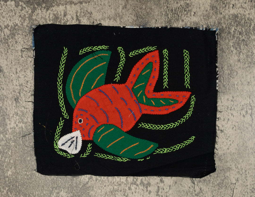 Multi-Color Ocean Fish Green And Orange Molita