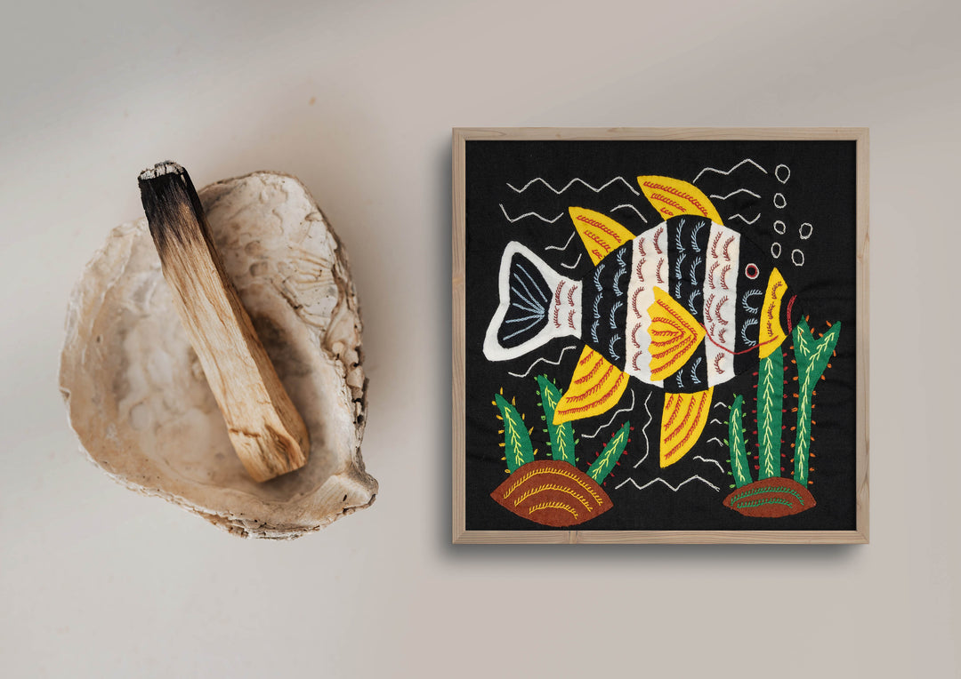 Yellow And White Fantasy Fish Molita