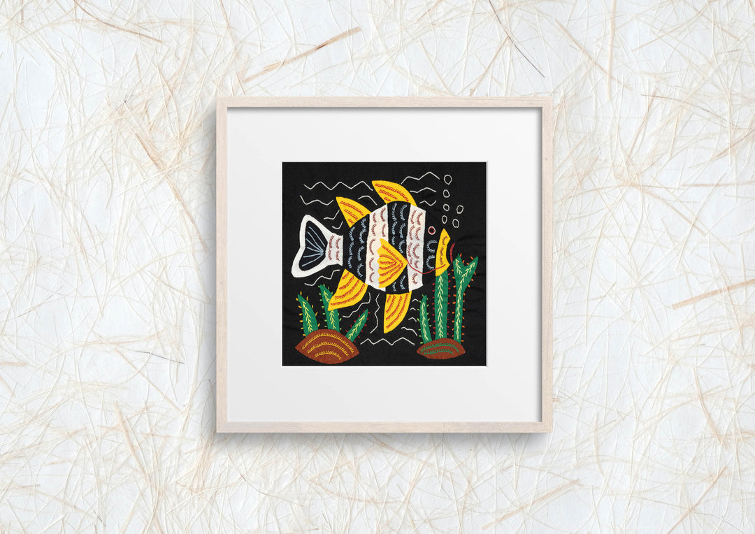 Yellow And White Fantasy Fish Molita