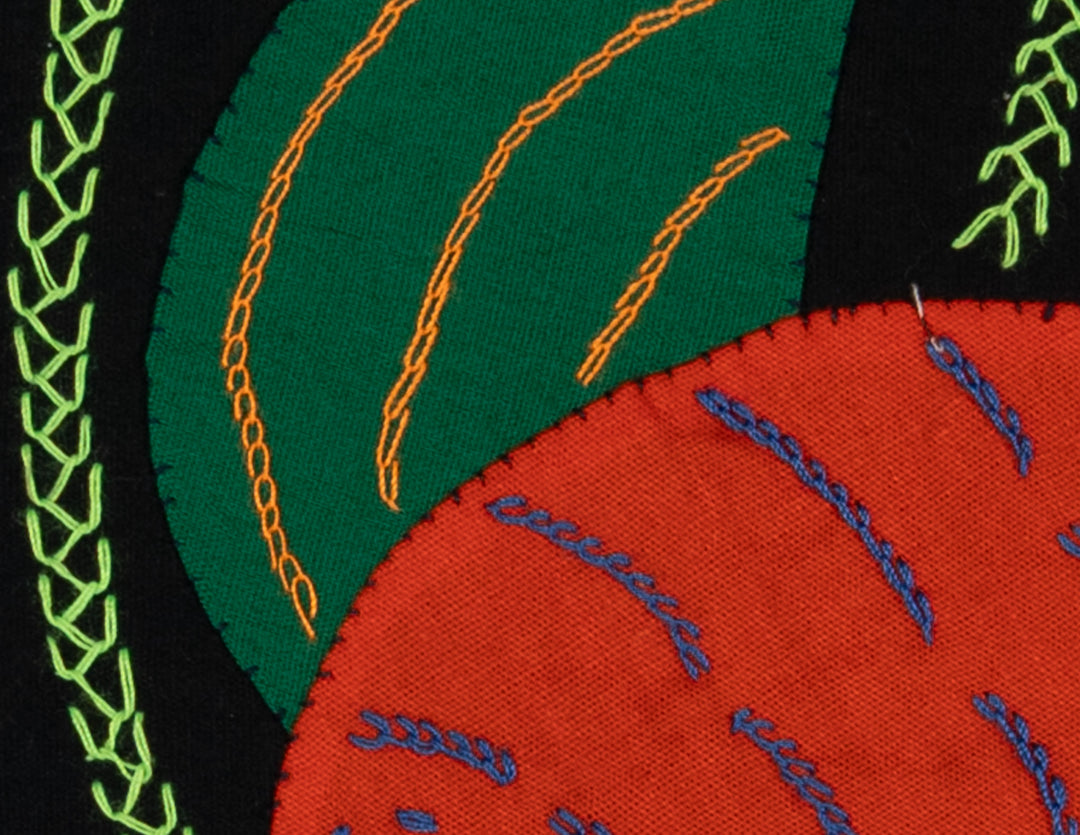 Multi-Color Ocean Fish Green And Orange Molita