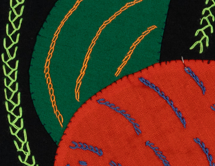 Multi-Color Ocean Fish Green And Orange Molita