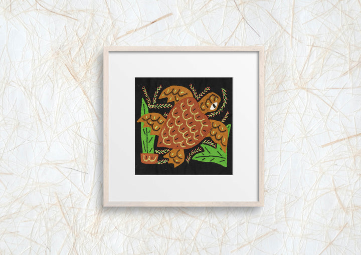 Brown Fantasy Sea Turtle Molita