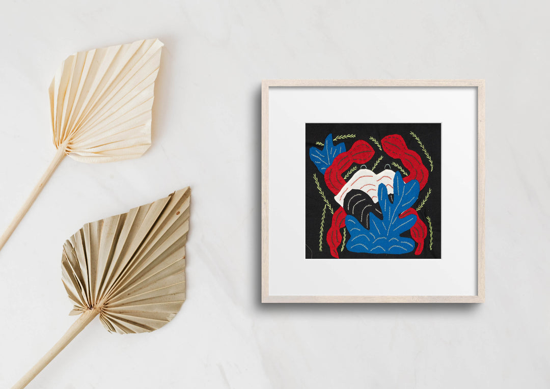 Red White And Blue Fantasy Crab Molita