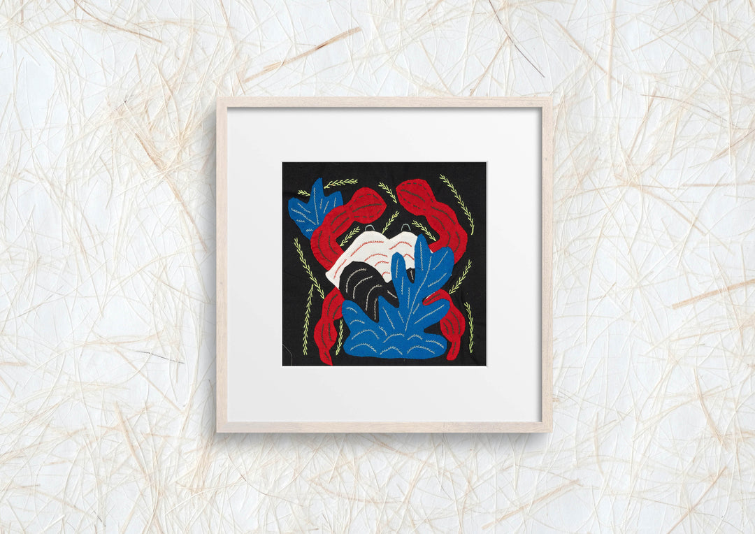 Red White And Blue Fantasy Crab Molita