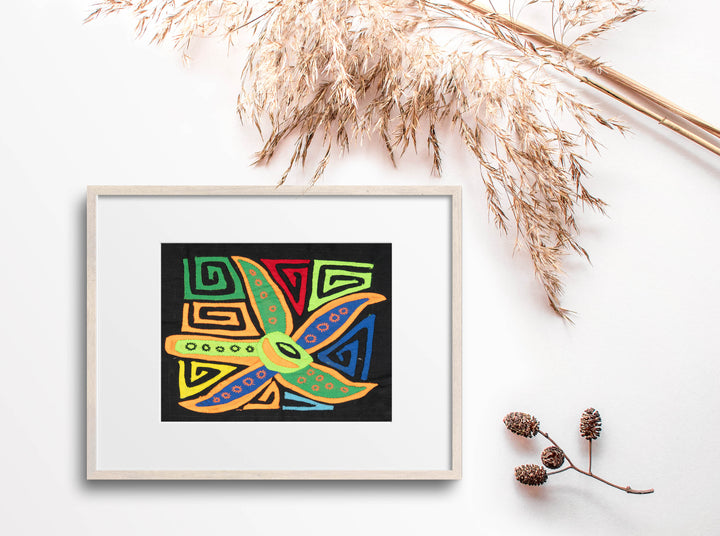 Gold Green And Blue Fantasy Starfish Molita