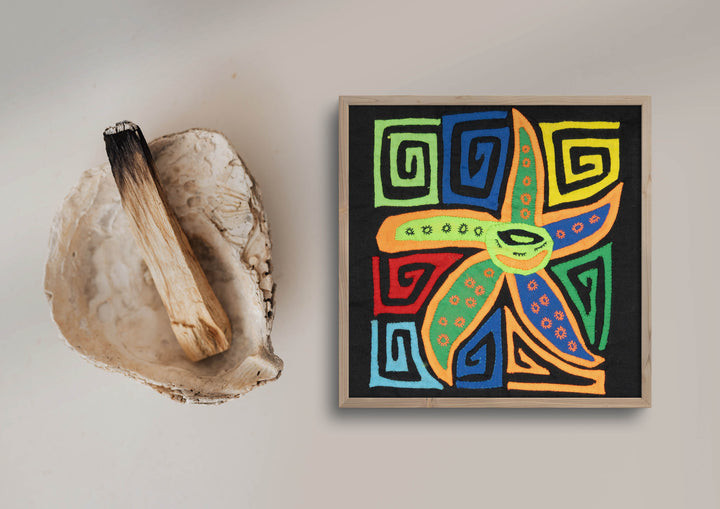 Green Gold And Blue Fantasy Starfish Molita